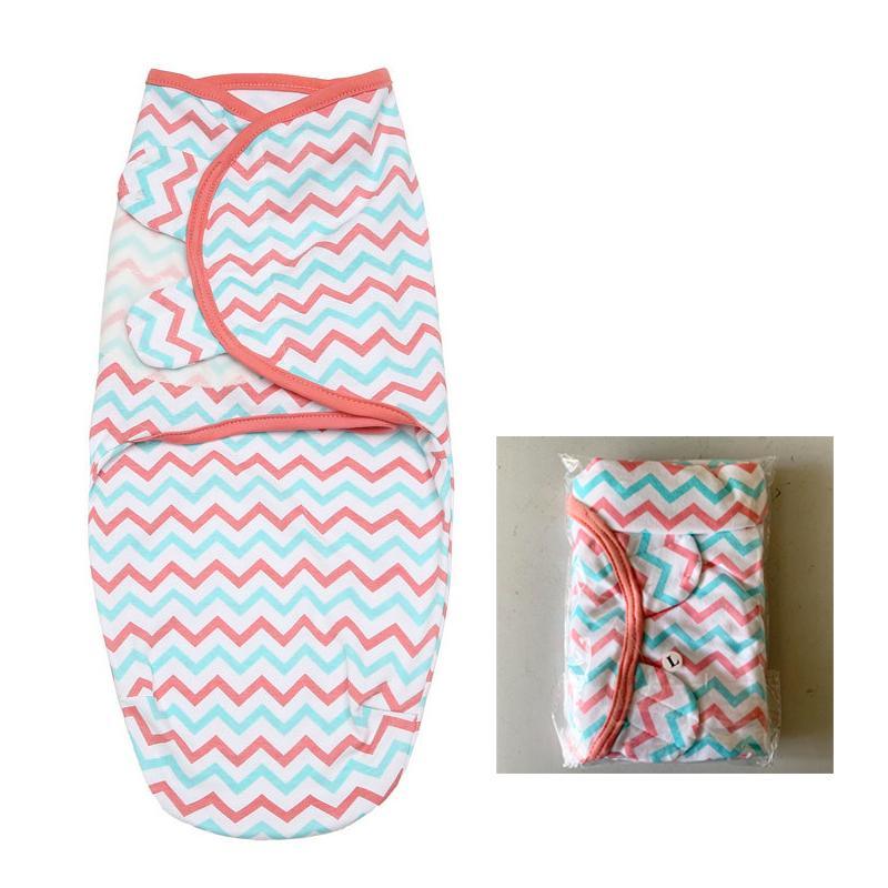 Enveloppe de couverture d'emmaillotage pour bébé nouveau-né en coton moderne pour bébés et enfants