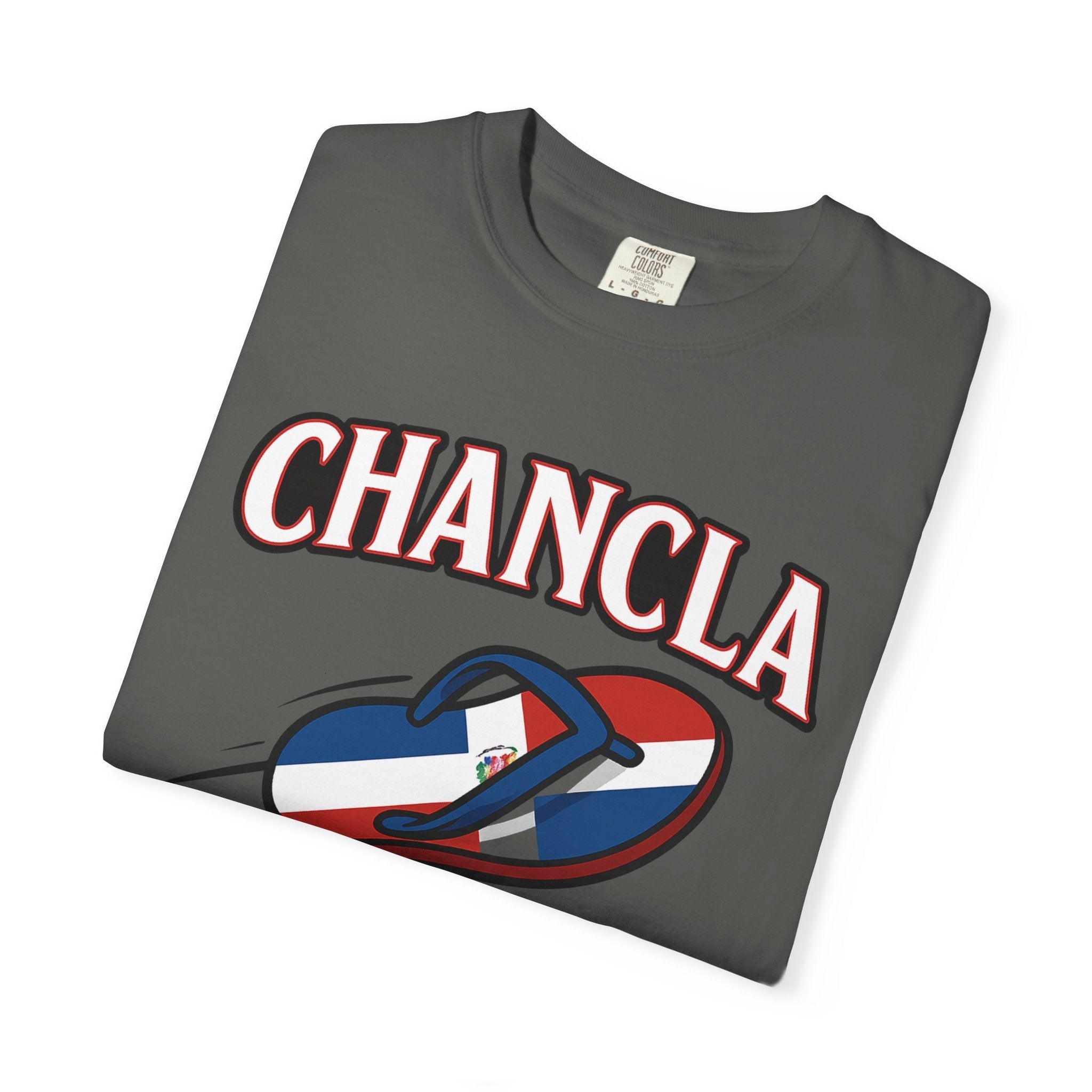 T-shirt survivant de la chancleta de la République Dominicaine | Design drôle de blague sur les chancletas Fierté latine T-shirts viraux amusants | R.D. | Unisexe