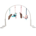 play gym | feather - white
