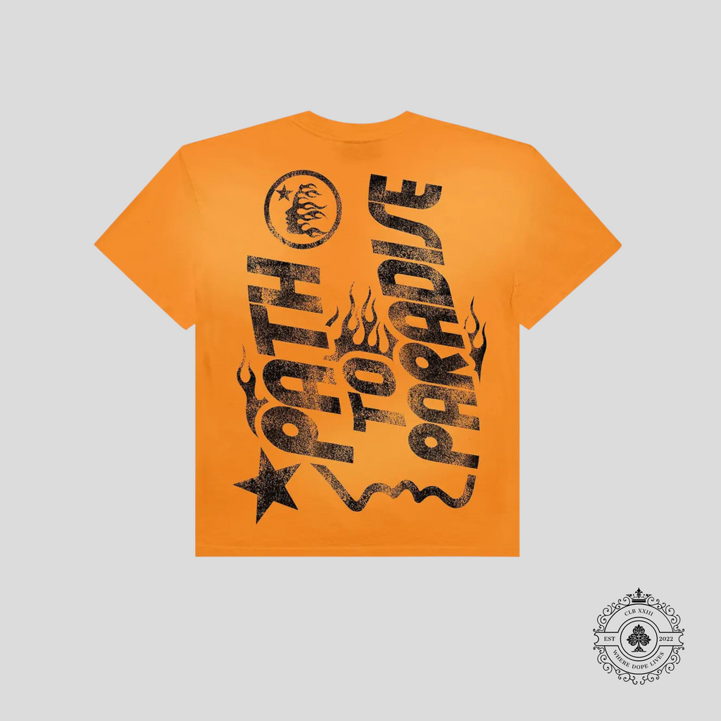 T-shirt Hellstar Jesus orange