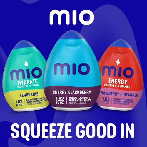 Mio Cherry Blackberry Flavored With Other Natural Flavor Liquid Water Enhancer, 1.62 Fl Oz Bottle