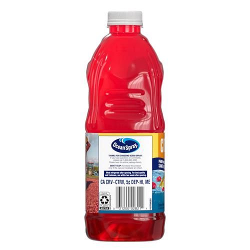 Boisson aux fruits canneberge et ananas Ocean Spray Cran-Pineapple, bouteille de 1,89 L (paquet de 1)