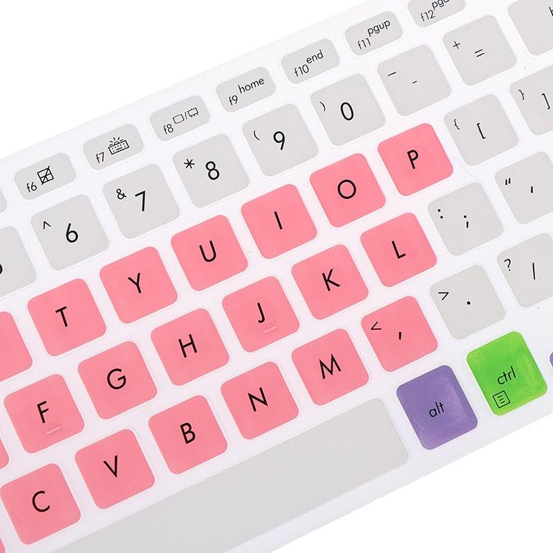 Protège-clavier en silicone de 15,6 pouces pour ordinateur portable, idéal pour les gamers, ajustement parfait