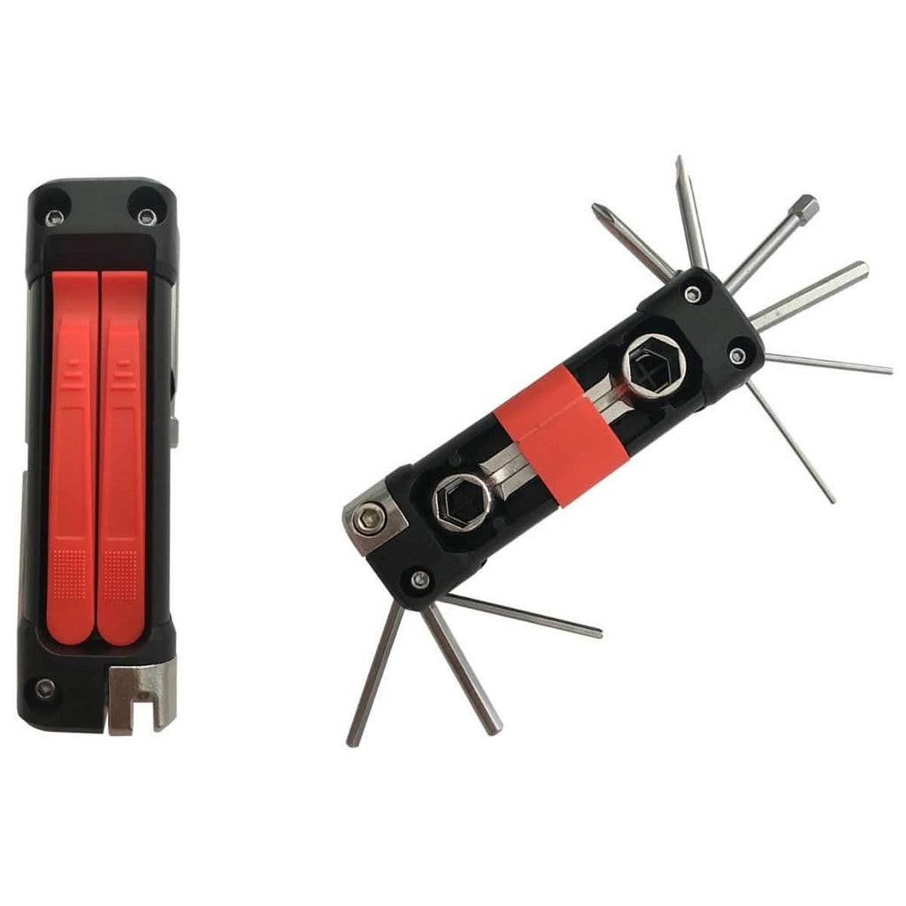 Kit d'outils de vélo de poche multifonction 15-en-1
