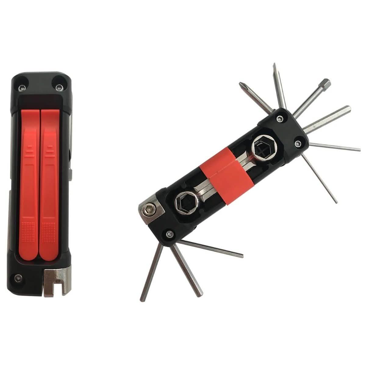 Kit d'outils de vélo de poche multifonction 15-en-1