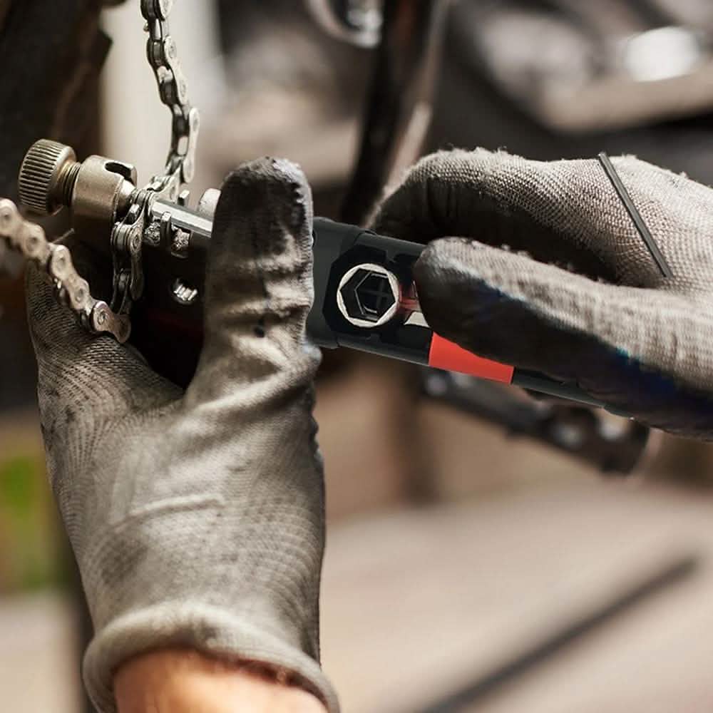Kit d'outils de vélo de poche multifonction 15-en-1