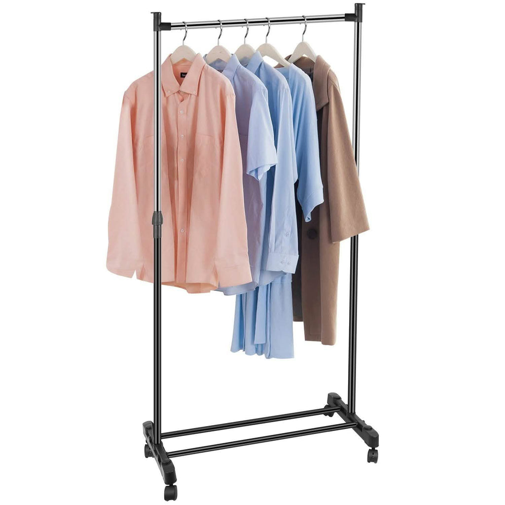 Portants réglables en hauteur pour vêtements, capacité de 15 kg/33 lb