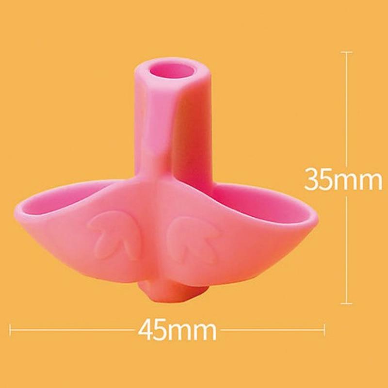Lot de 15 porte-crayons pour écoliers, enfants, aide à l'apprentissage, support ergonomique en silicone pour stylo, correcteur de posture, outil d'écriture