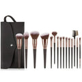 Ensemble de 15 pinceaux de maquillage professionnels