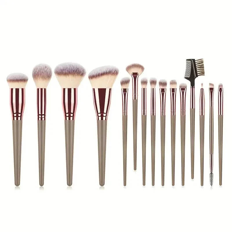 Ensemble de 15 pinceaux de maquillage professionnels
