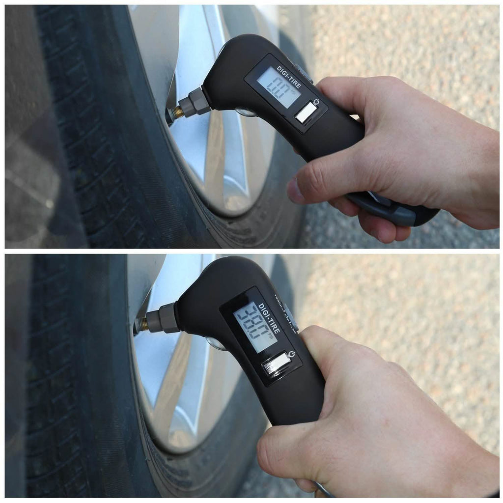 Manomètre numérique pour pneus de voiture 150 PSI