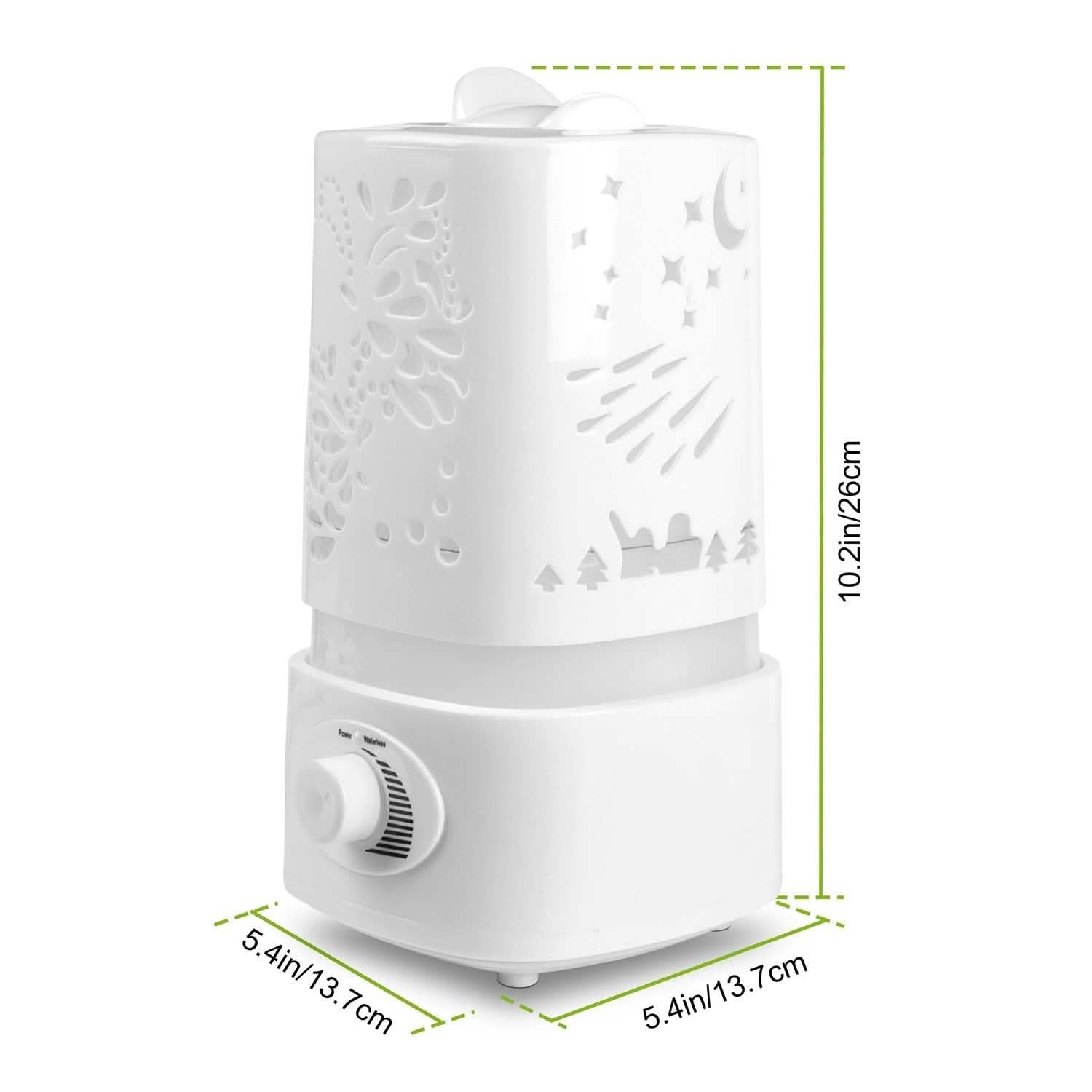 Diffuseur d'huiles essentielles à ultrasons 1500ml