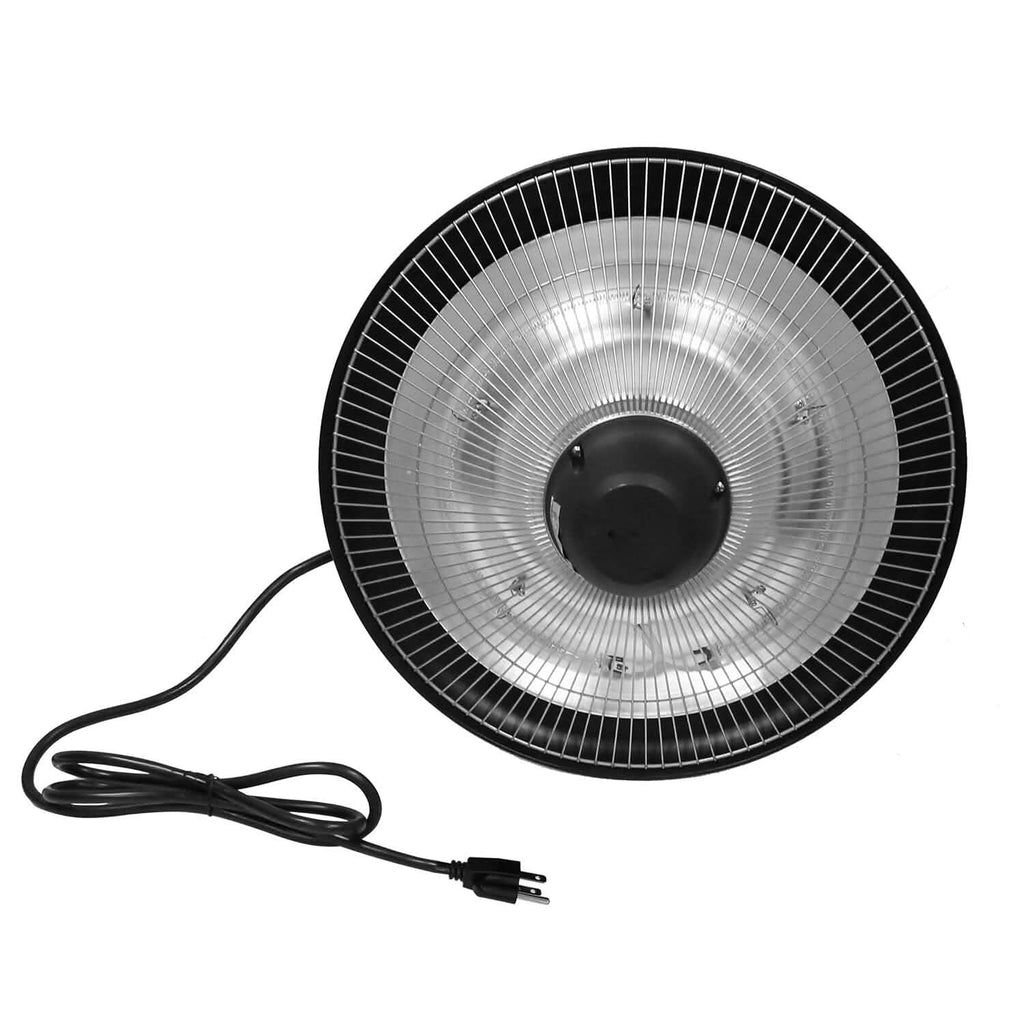 Lampe chauffante électrique murale d'extérieur ultra-silencieuse de 1500 W pour patio