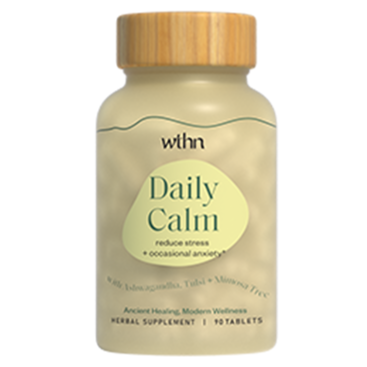 wthn - Complément alimentaire à base de plantes « Daily Calm » (90 gélules)