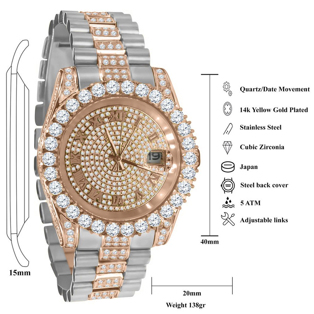 Montre ROCOCO Acier CZ | 5308118