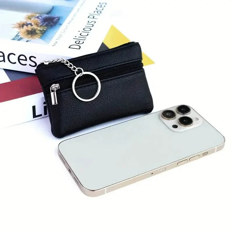 Porte-monnaie mini bourse avec porte-clés