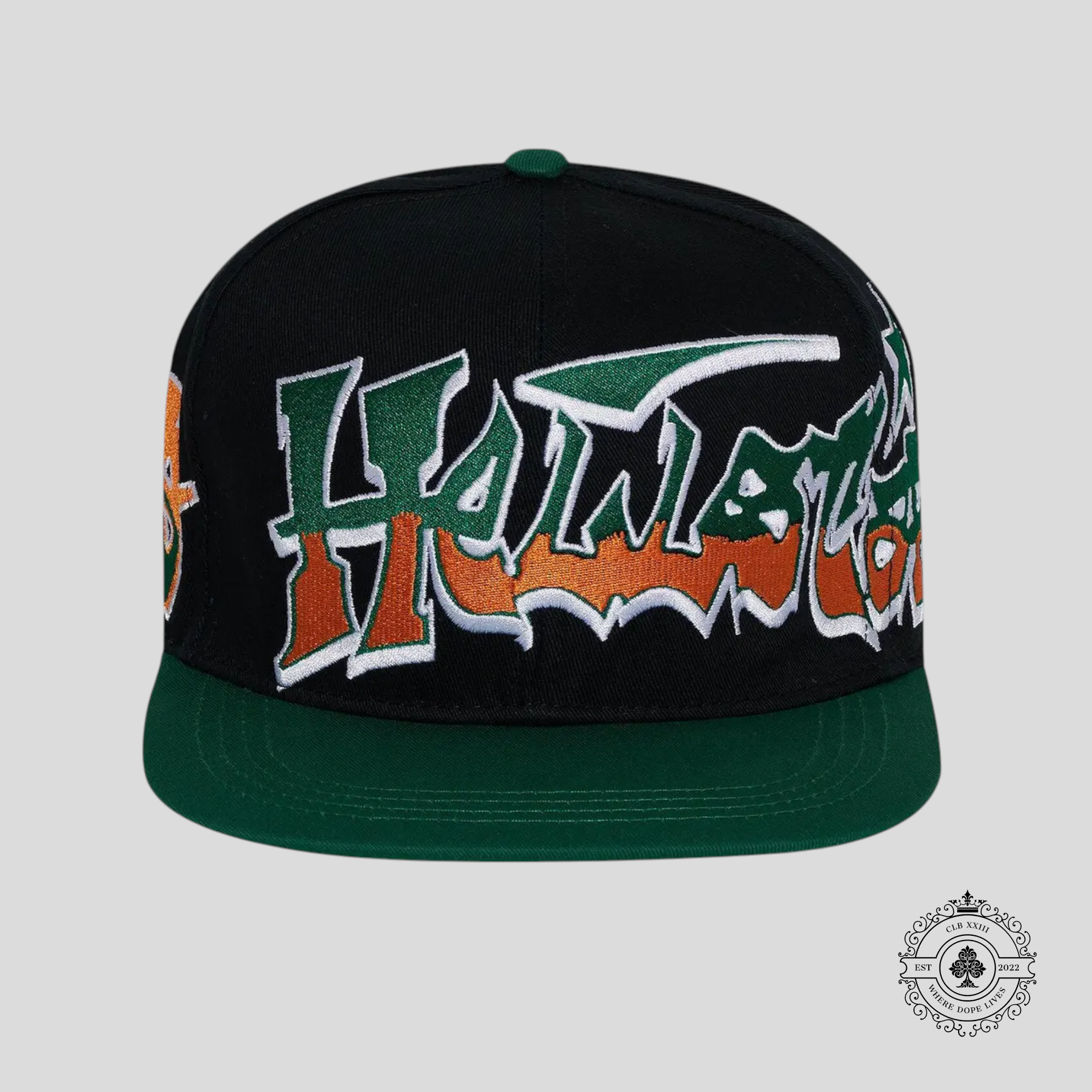 Casquette Hellstar Records Noir/Vert