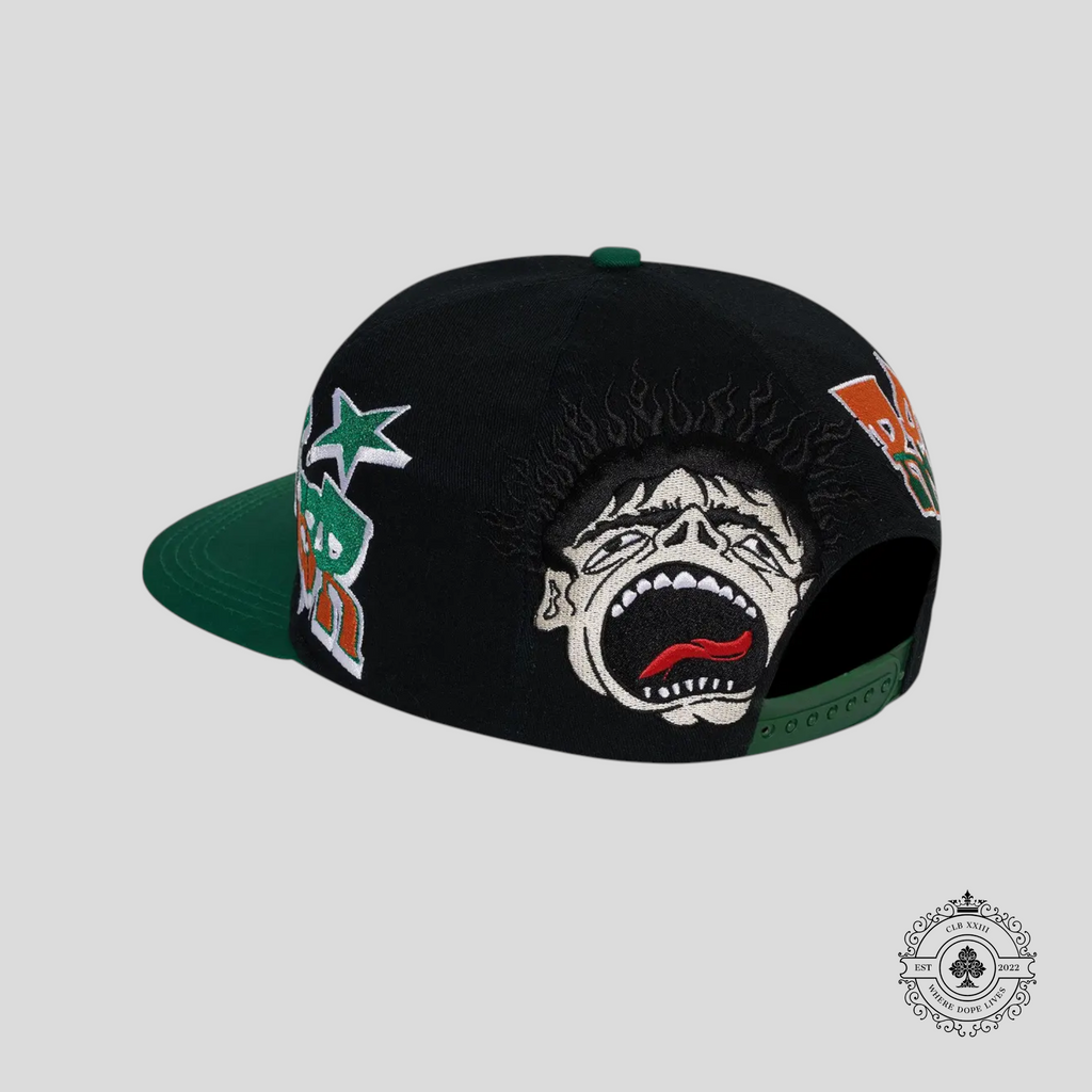 Casquette Hellstar Records Noir/Vert