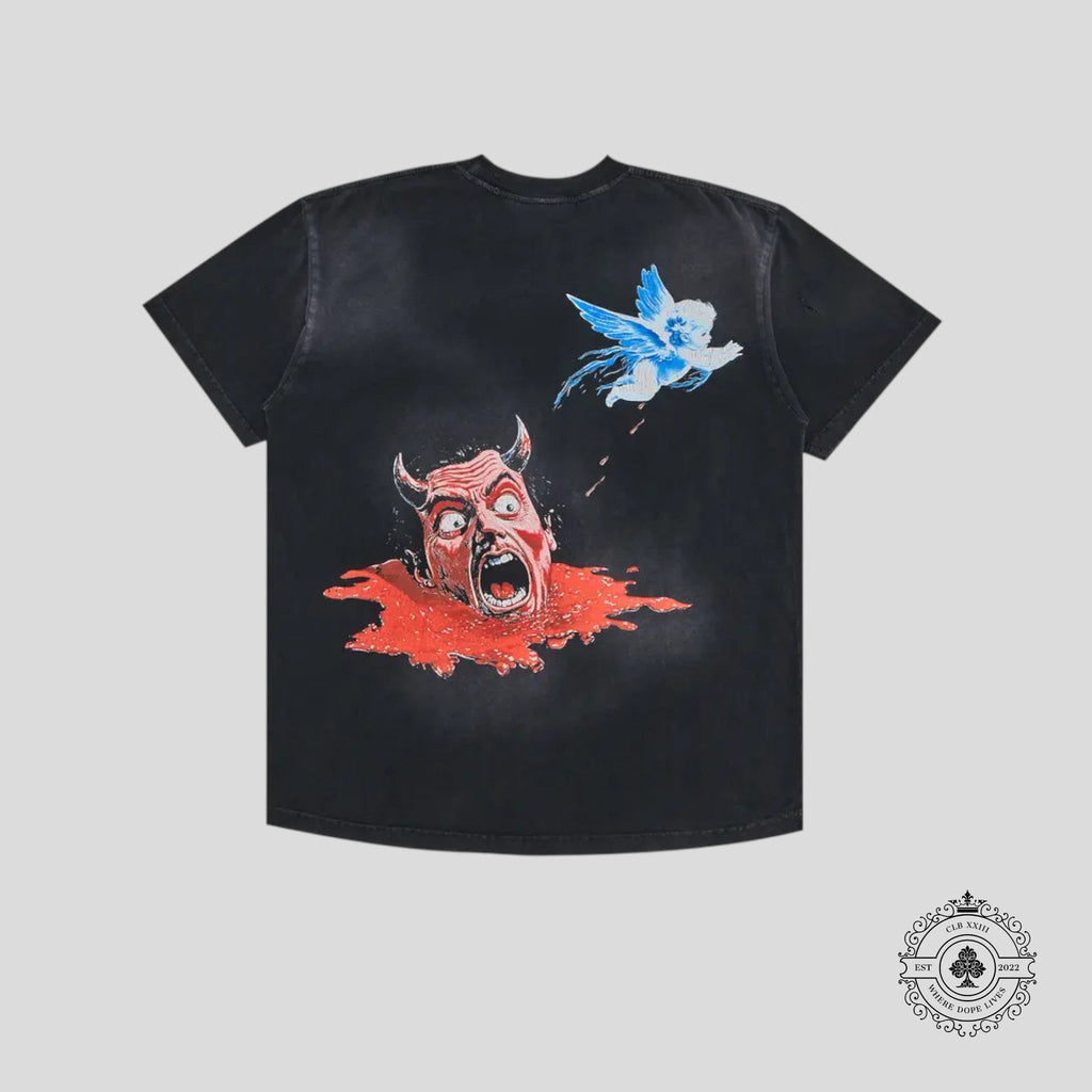T-shirt Hellstar Devil Ozzy noir