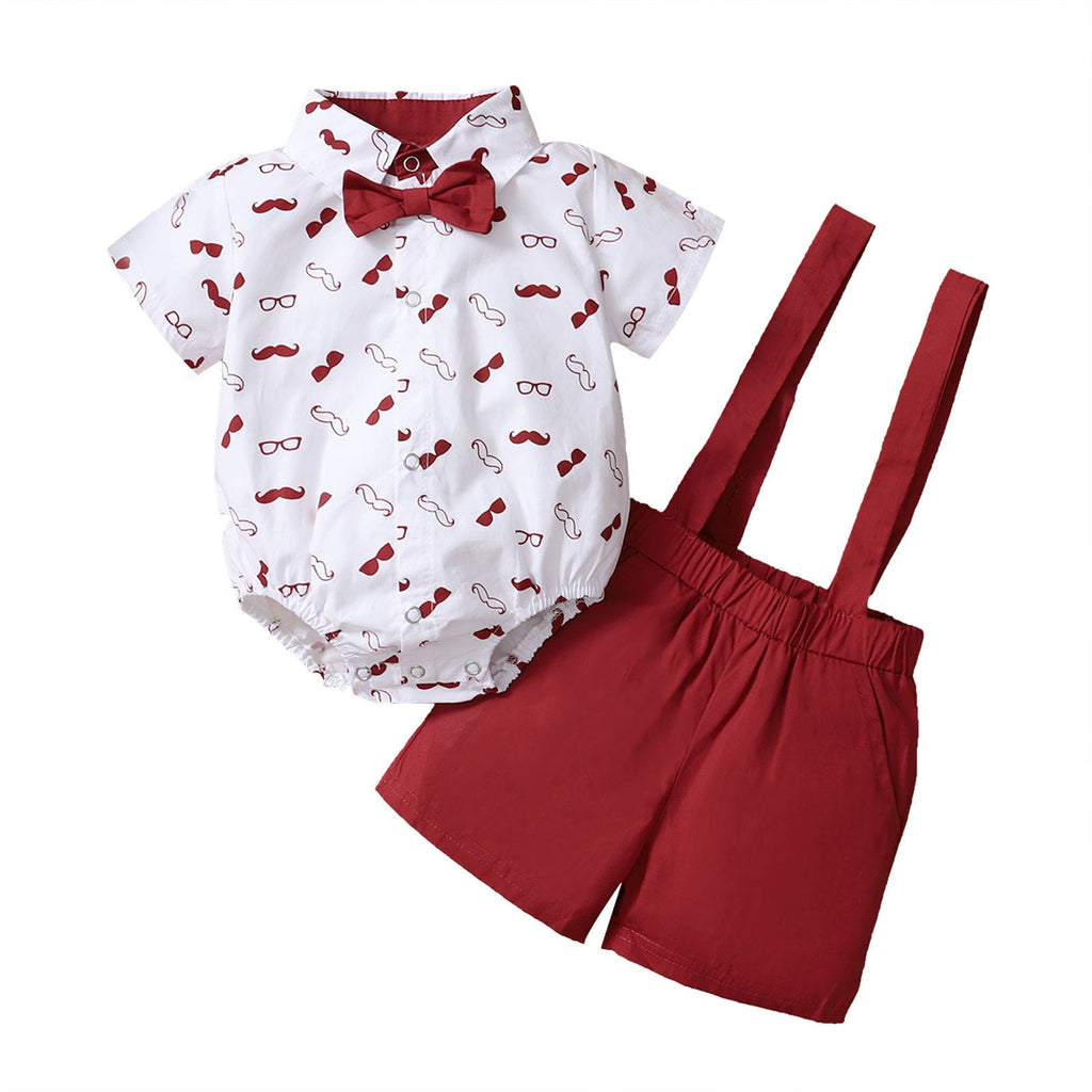 Nouveaux costumes deux pièces pour enfants, tenue de fantaisie formelle au design unique, cadeau parfait pour les bébés garçons