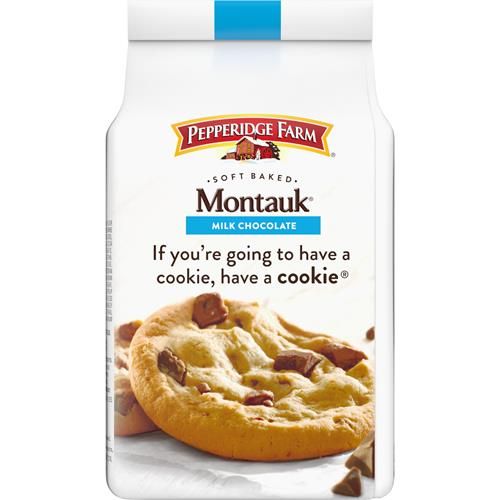 Biscuits tendres aux pépites de chocolat au lait Pepperidge Farm Montauk, sac de 243 g (8 biscuits)