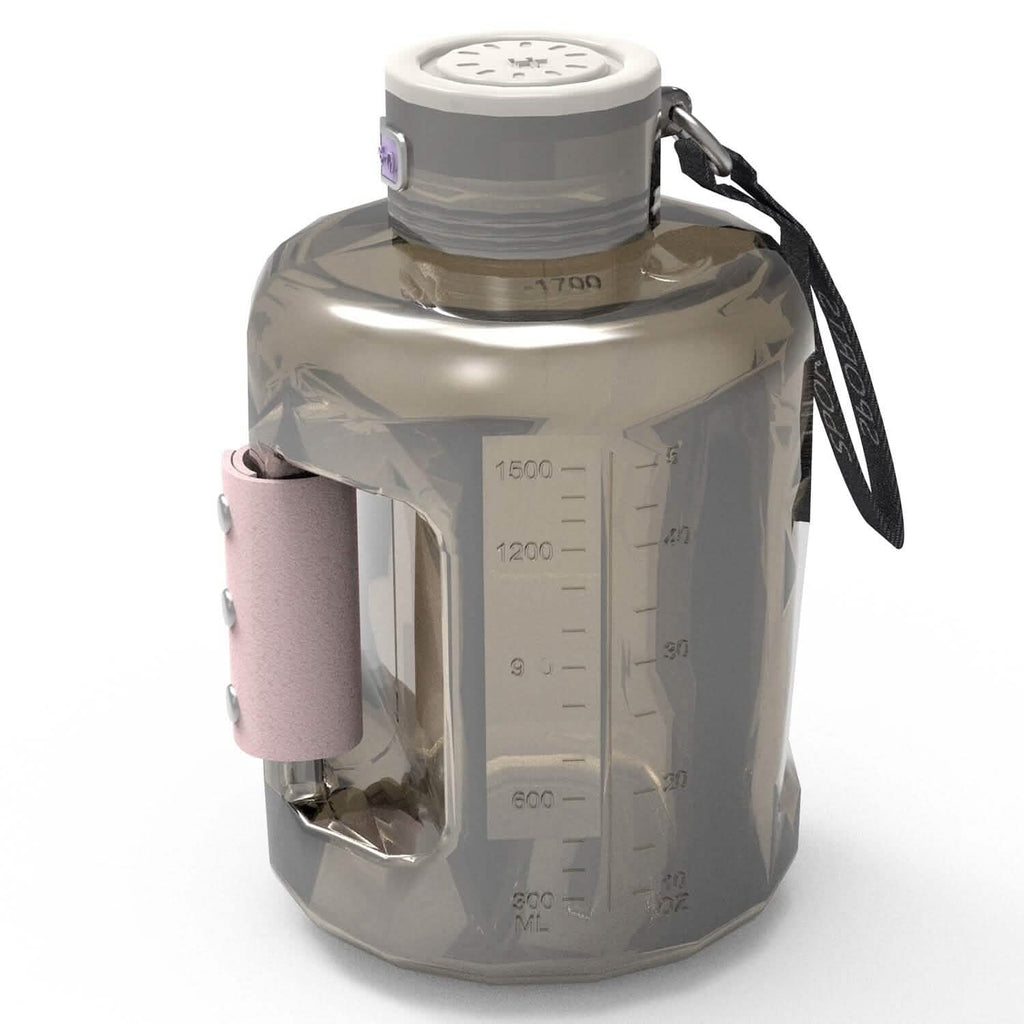 Bouteille d'eau à hydrogène portable rechargeable grande capacité 1,5 L – Électrolyse rapide en 6 minutes
