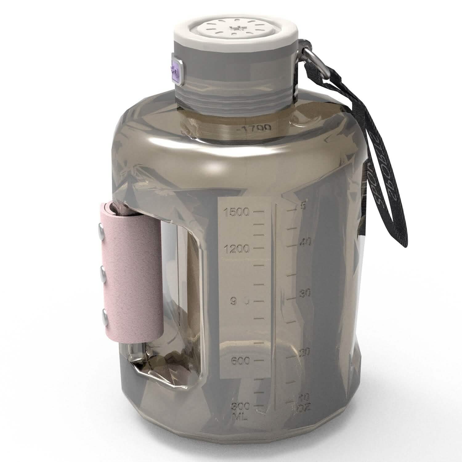 Bouteille d'eau à hydrogène portable rechargeable grande capacité 1,5 L – Électrolyse rapide en 6 minutes