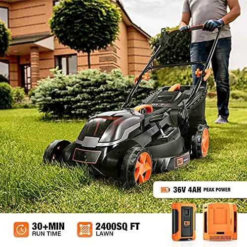 Tondeuse à gazon sans fil DSF 16 pouces