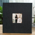 Album photo en lin de 16 pouces à faire soi-même, cadeau d'anniversaire pour amoureux, photos de mariage, album photo de bébé, scrapbooking, albums de scrapbooking, cadeau d'anniversaire de famille pour couple
