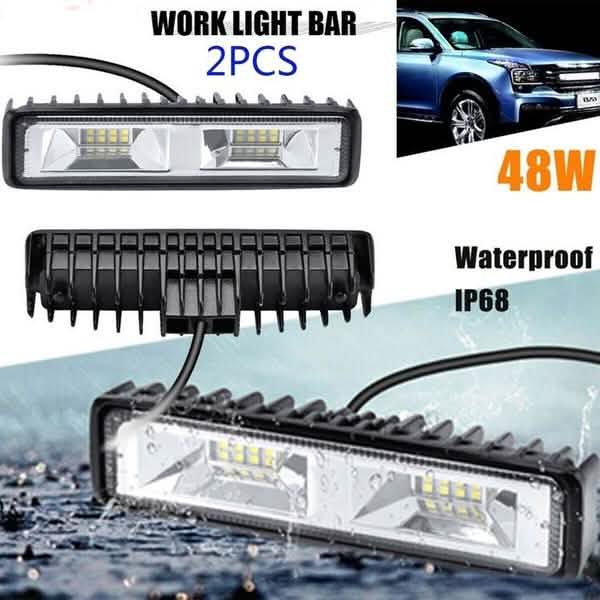 16 LED 48 W DRL Phare de travail LED Lampe de conduite
