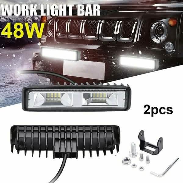 16 LED 48 W DRL Phare de travail LED Lampe de conduite
