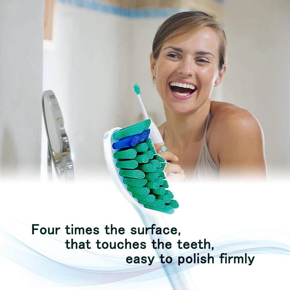 16 pièces : Têtes de brosse à dents électriques de rechange HX6014 compatibles avec les têtes de brosse à dents Philips Sonicare