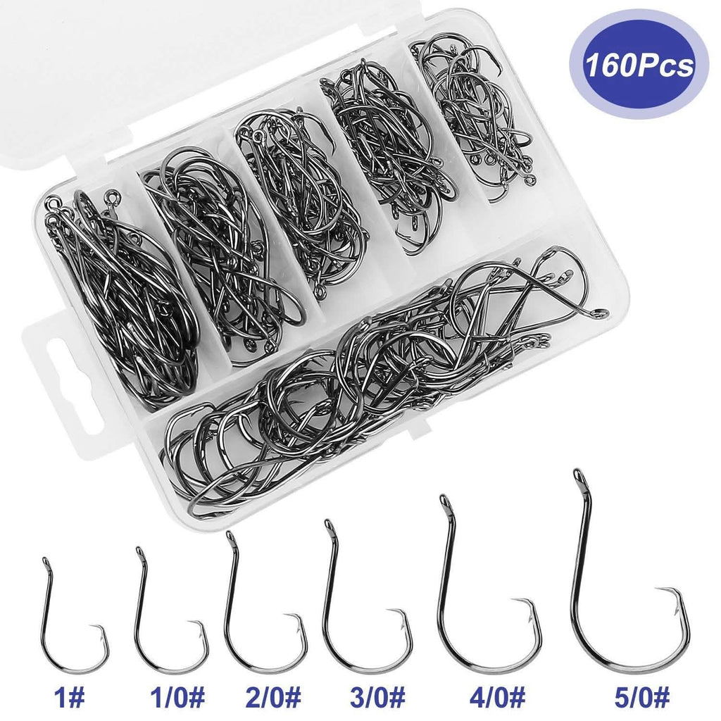160 Pièces : Kit d'hameçons décalés