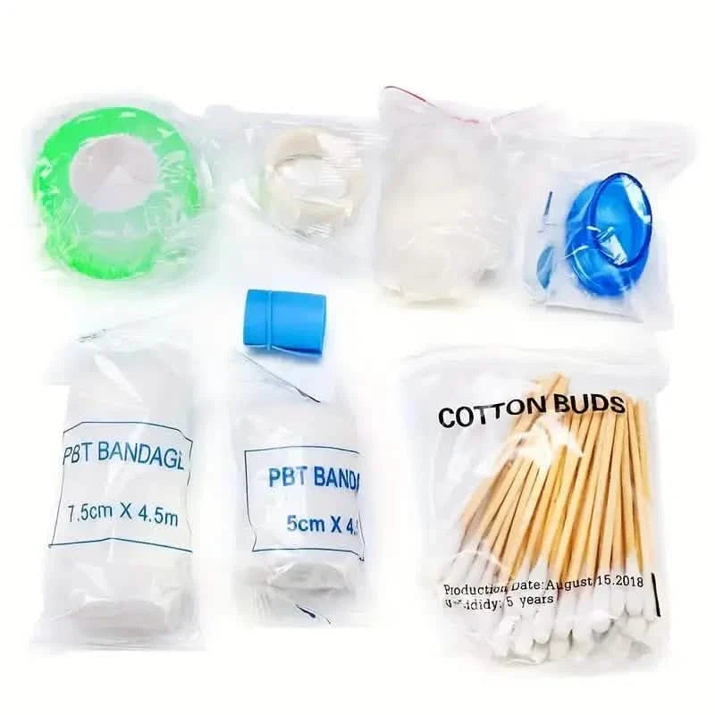 Trousse de premiers secours polyvalente et portable de 160 pièces - Fournitures d'urgence essentielles