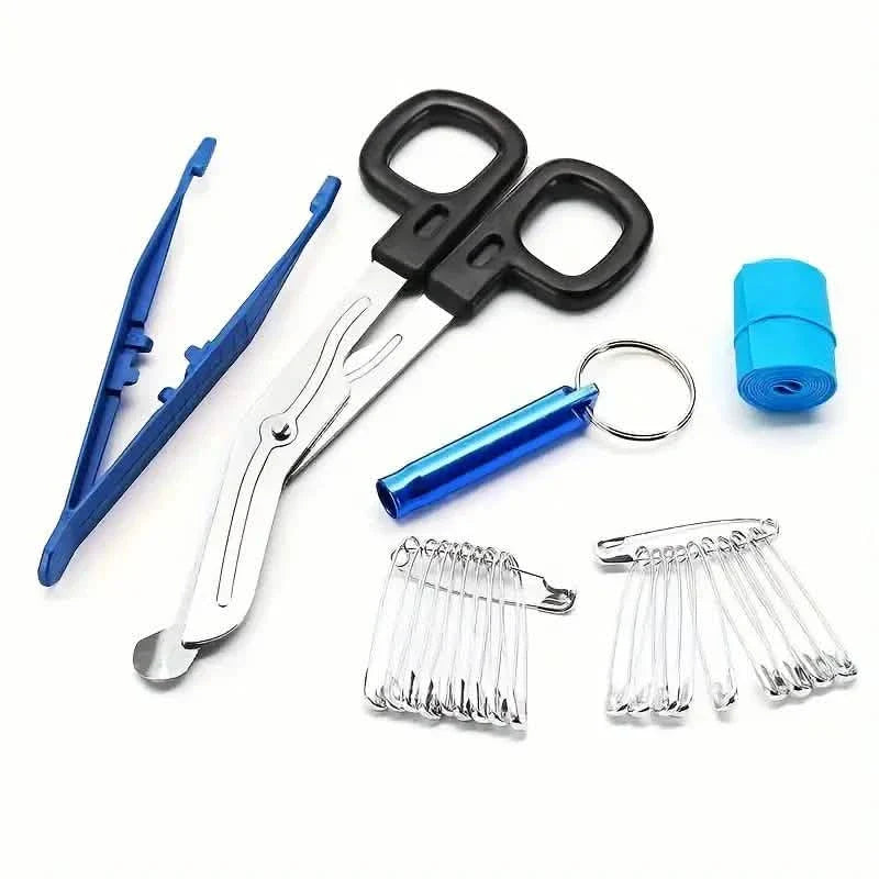 Trousse de premiers secours polyvalente et portable de 160 pièces - Fournitures d'urgence essentielles