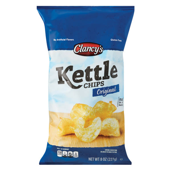 Croustilles Clancy's Original Kettle, 8 oz