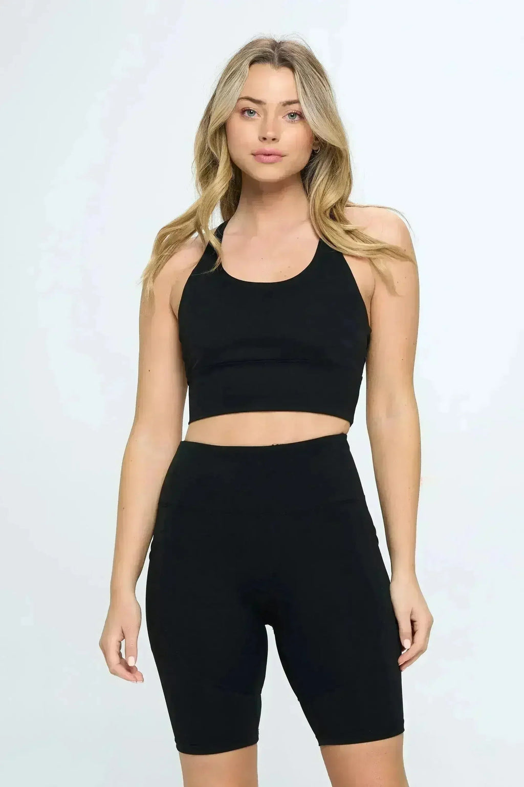 Soutien-gorge de sport à dos croisé