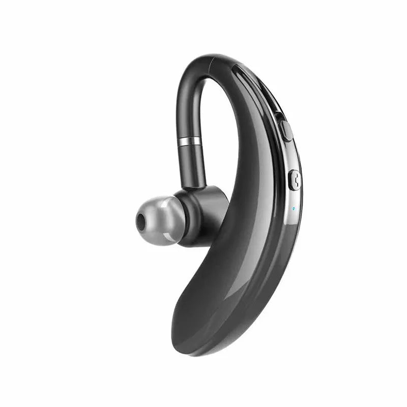 Écouteur Bluetooth V5.0 unique à rotation pour téléphone, conception sans fil supra-auriculaire, son stéréo et confort amélioré, longue portée sans fil, écouteur avec micro, casque antibruit, port indolore.