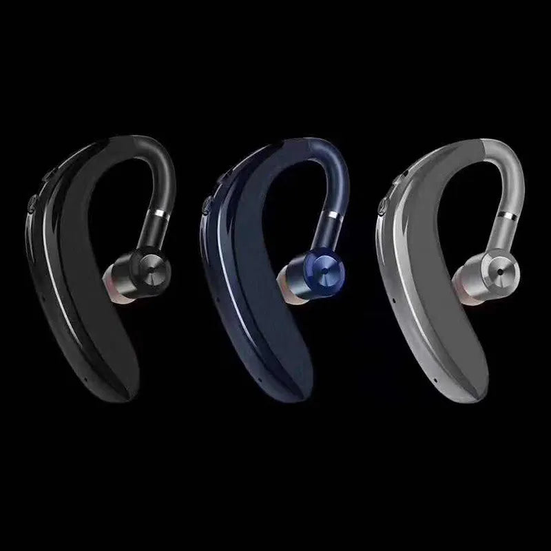 Écouteur Bluetooth V5.0 unique à rotation pour téléphone, conception sans fil supra-auriculaire, son stéréo et confort amélioré, longue portée sans fil, écouteur avec micro, casque antibruit, port indolore.