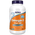 Now Foods Omega-3 distillée moléculairement, 200 gélules de poisson - 1648