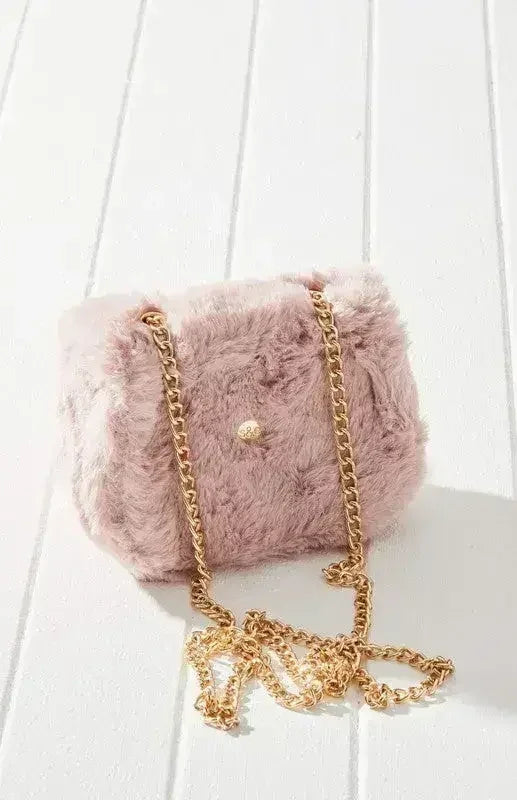 Sac Micro en Fourrure Végétalienne - Mini Sac Convertible | Femstylo