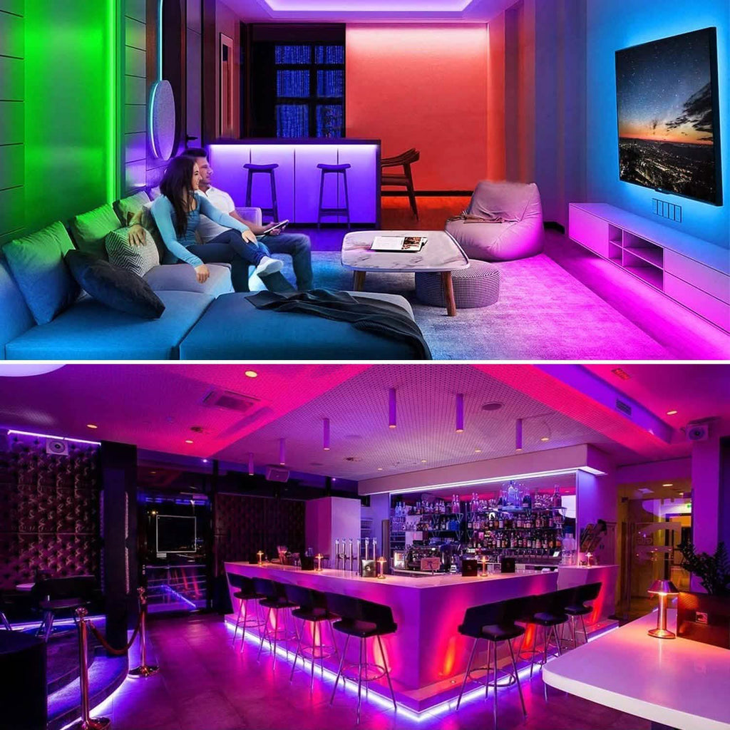 Lampe à changement de couleur RGB 150 LED de 5 mètres
