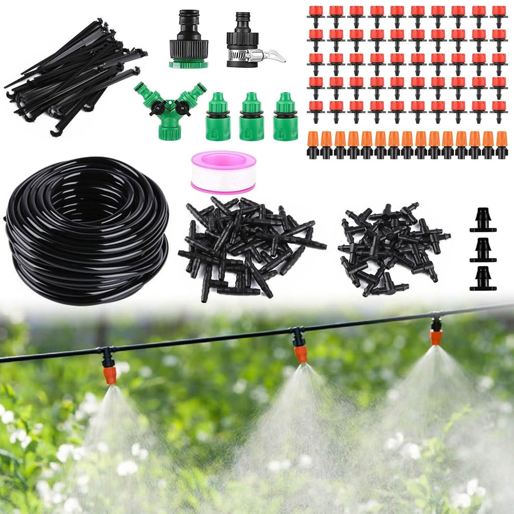 Kit d'irrigation goutte-à-goutte de 50 m Système d'arrosage automatique pour jardin