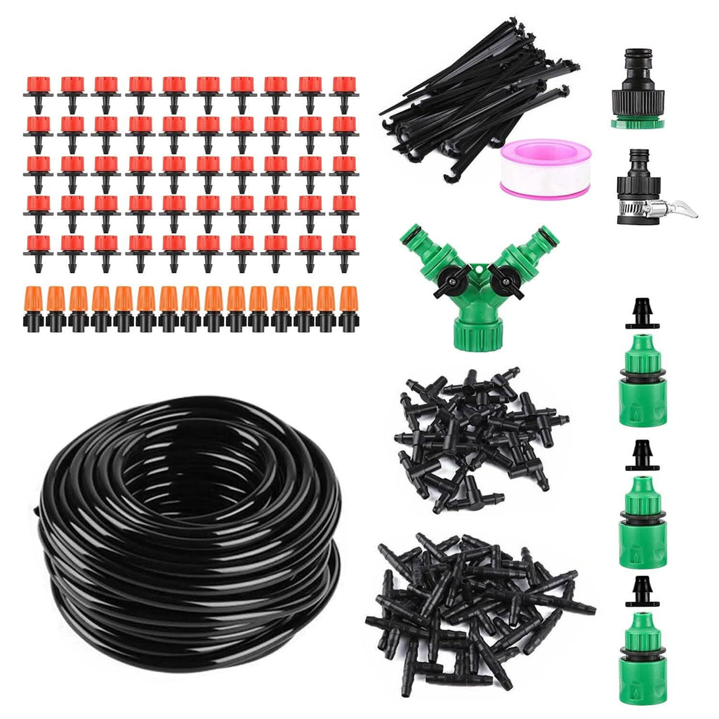 Kit d'irrigation goutte-à-goutte de 50 m Système d'arrosage automatique pour jardin