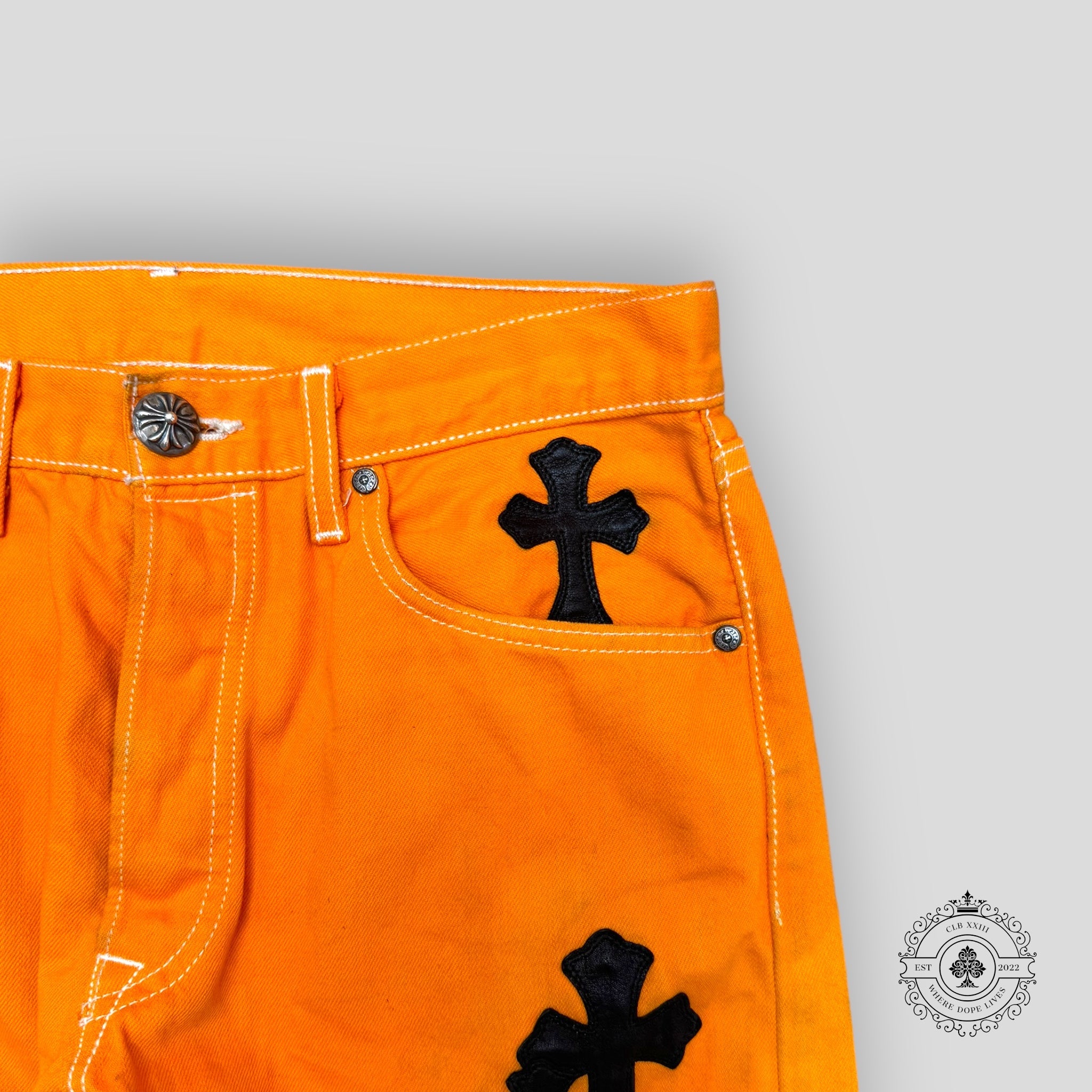 Chrome Hearts Off White Gallery Dept. Jean Évasé