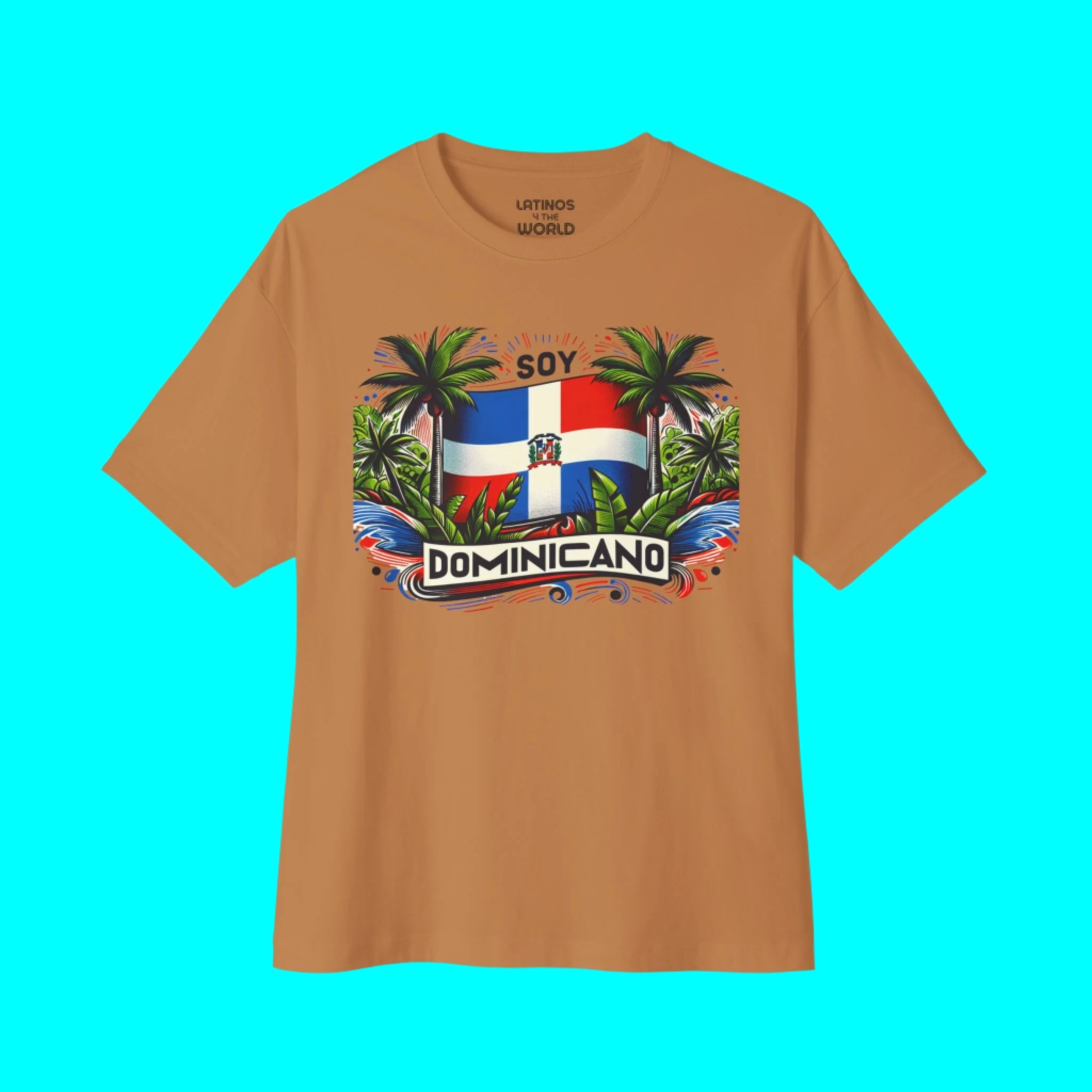 T-shirt inspiré de Soy Dominicano V2 par DJ | République Dominicaine - Drôle et Viral Latino | 3 Couleurs