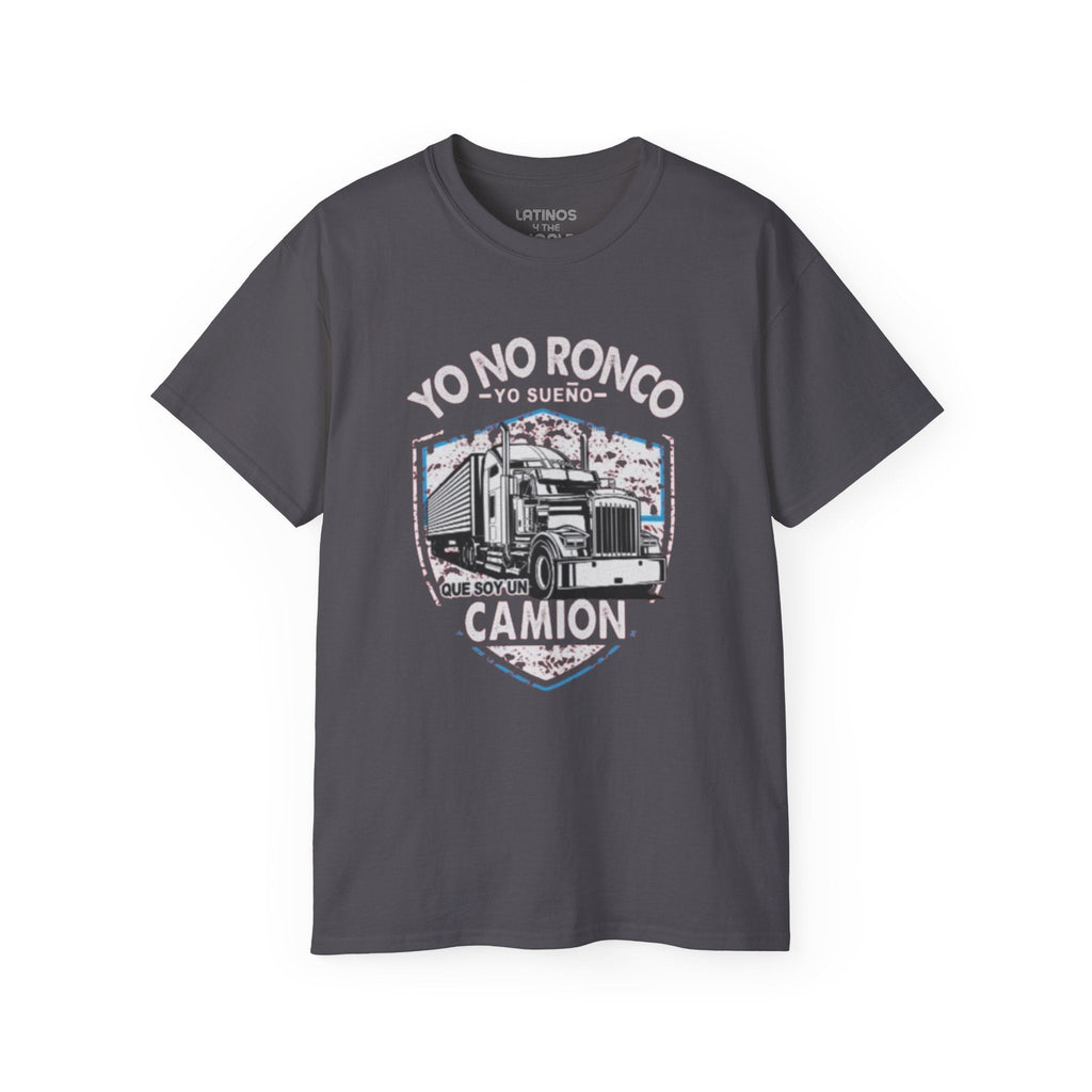 Je ne ronfle pas, je rêve que je suis un camion - T-shirt | Coton épais | 5 couleurs