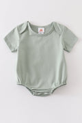 T-shirt basique vierge sauge Adulte Enfants et bébé bulle