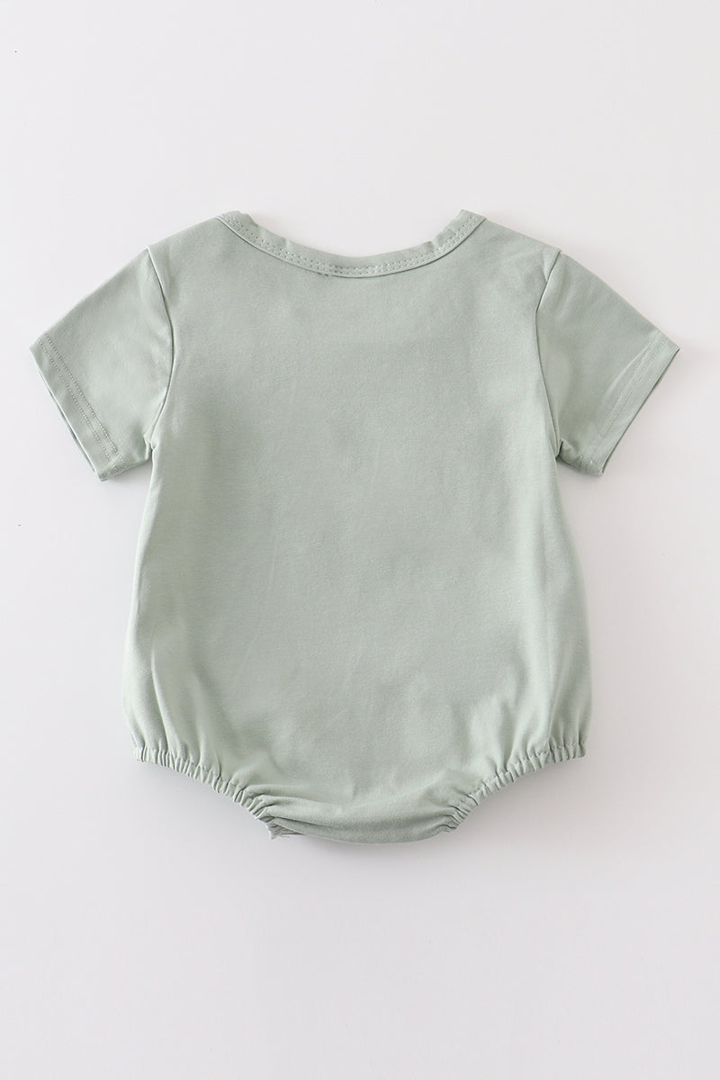 T-shirt basique vierge sauge Adulte Enfants et bébé bulle