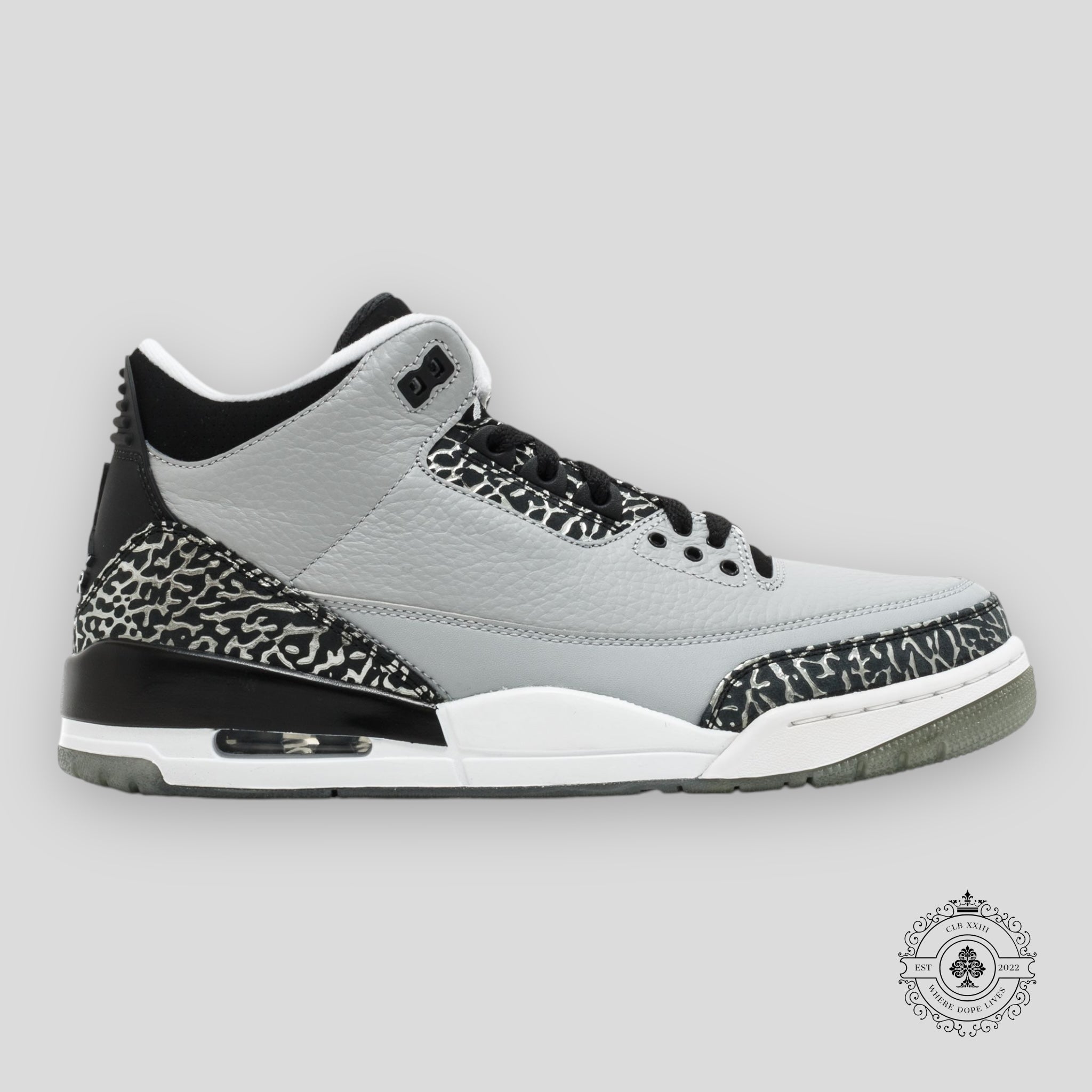 Air Jordan 3 Retro Loup Gris